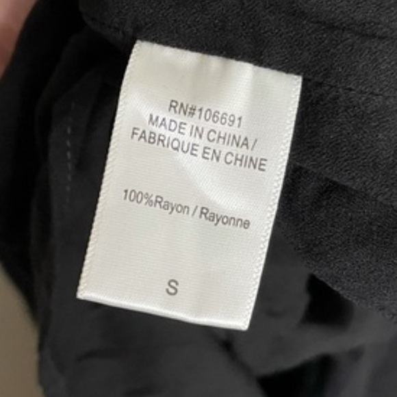 YOUNG FABULOUS & BROKE Lorelei Black Grey Tie Dye Wrap Deep V Maxi Dress Small - Picture 5 of 6